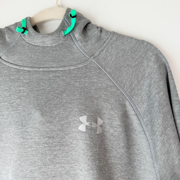 🩶 UNDER ARMOUR TERRY COWL NECK TECH HOODIE - Picture 4 of 11